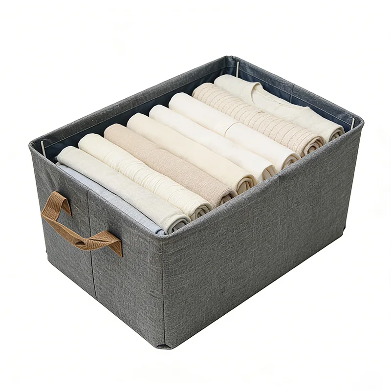 Winter Clothing Organizer - Scatola Pieghevole per Organizzazione Vestiti, Contenitore