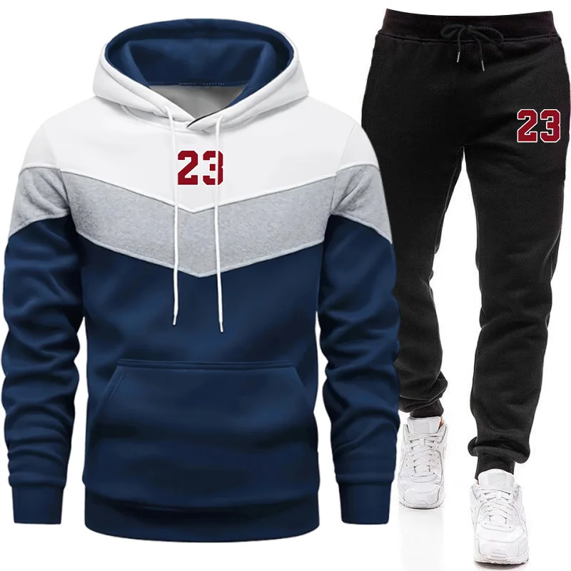 Winter Clothing Usa - Nuova Tuta Sportiva da Uomo, Felpa