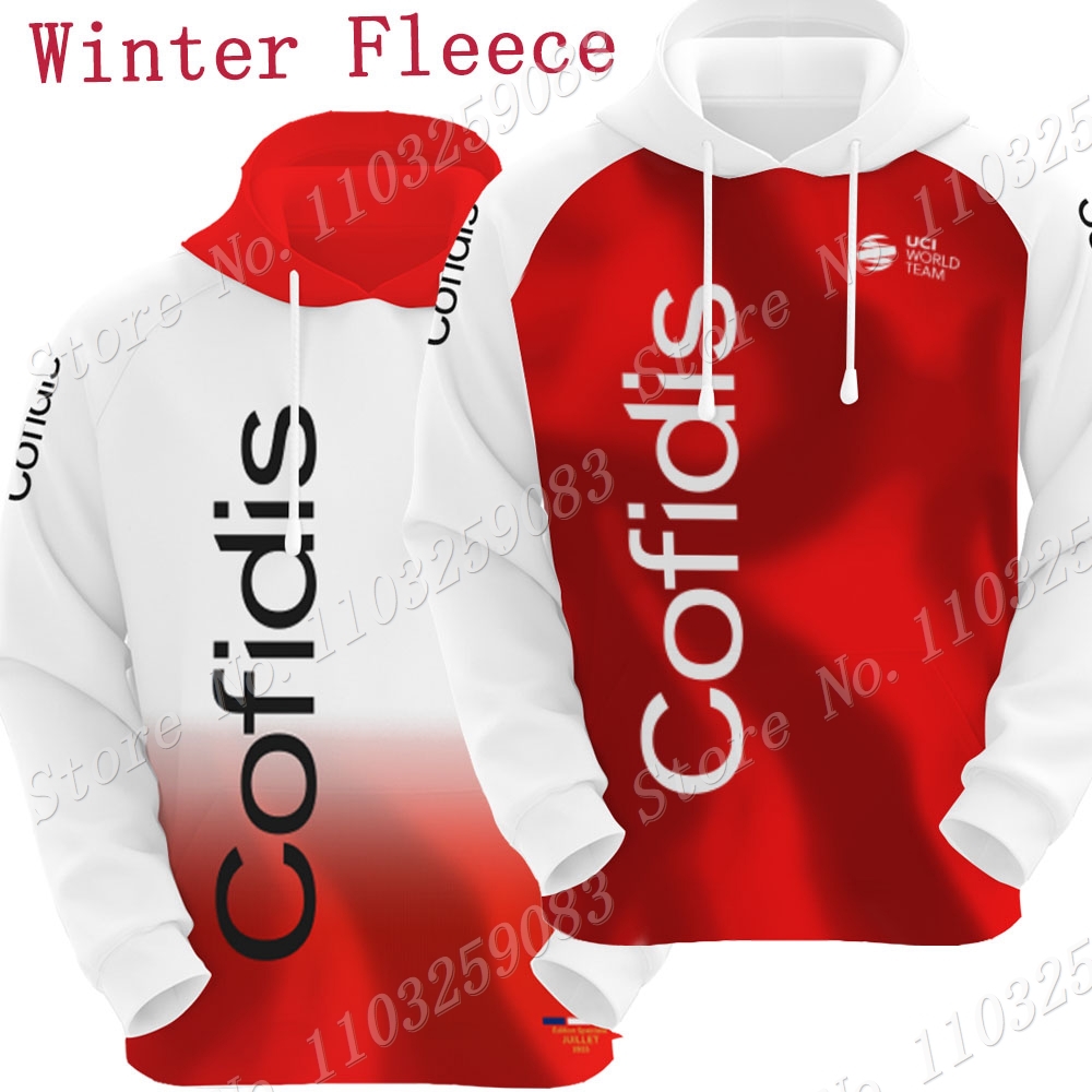 Winter Clothing In Spanish - Cofidis 2023 Team felpa con cappuccio