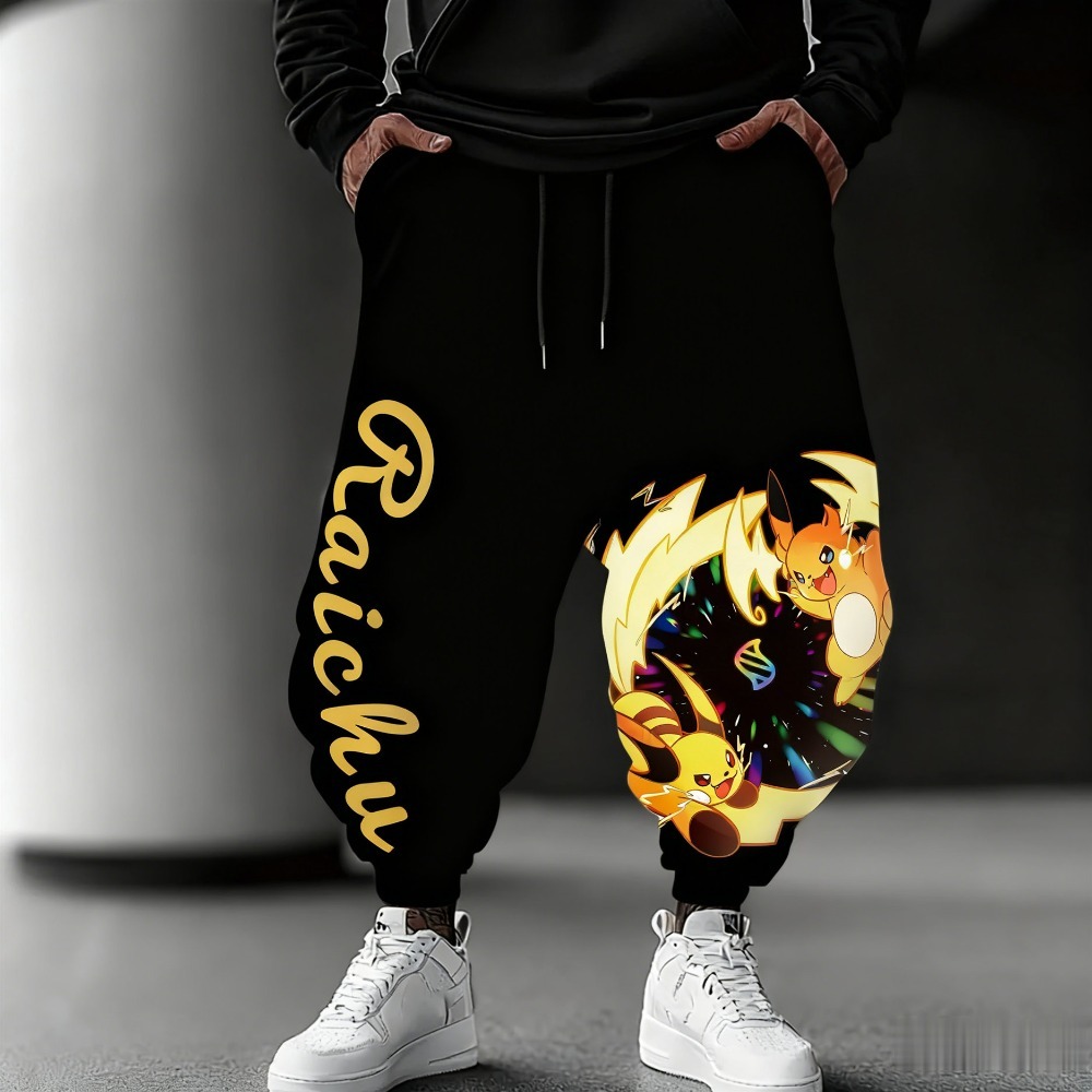 Winter Clothing Trends For Women - Pantaloni termici in pile serie Pokémon