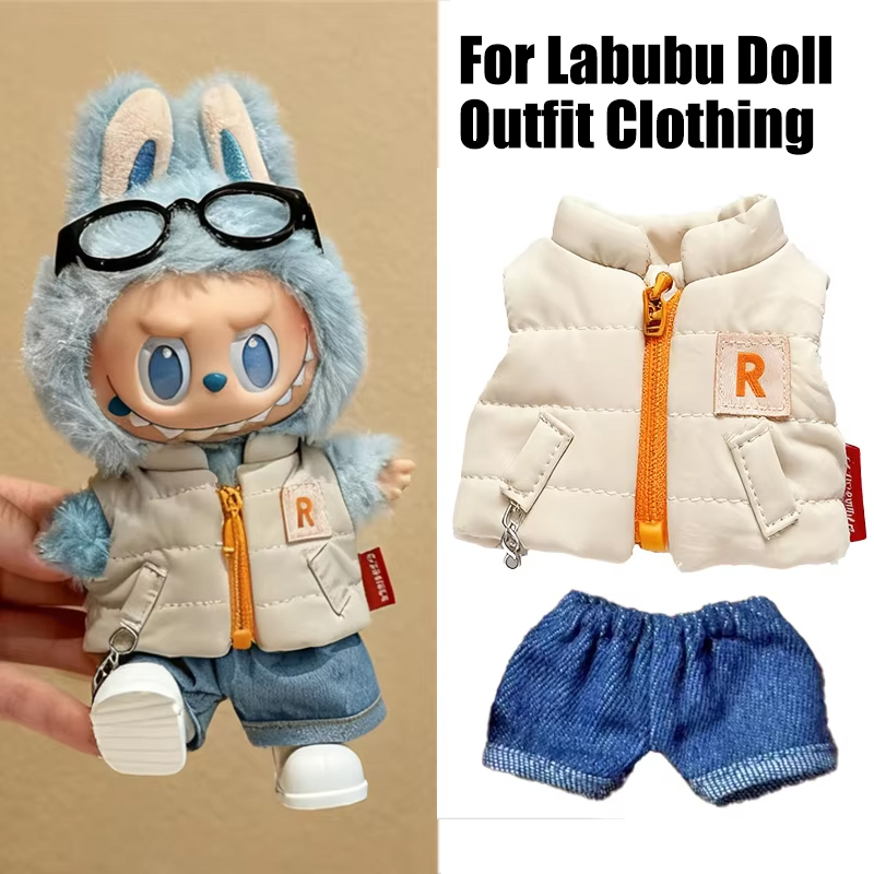 Winter Clothing Color - Per 15 17 centimetri Labubu Doll
