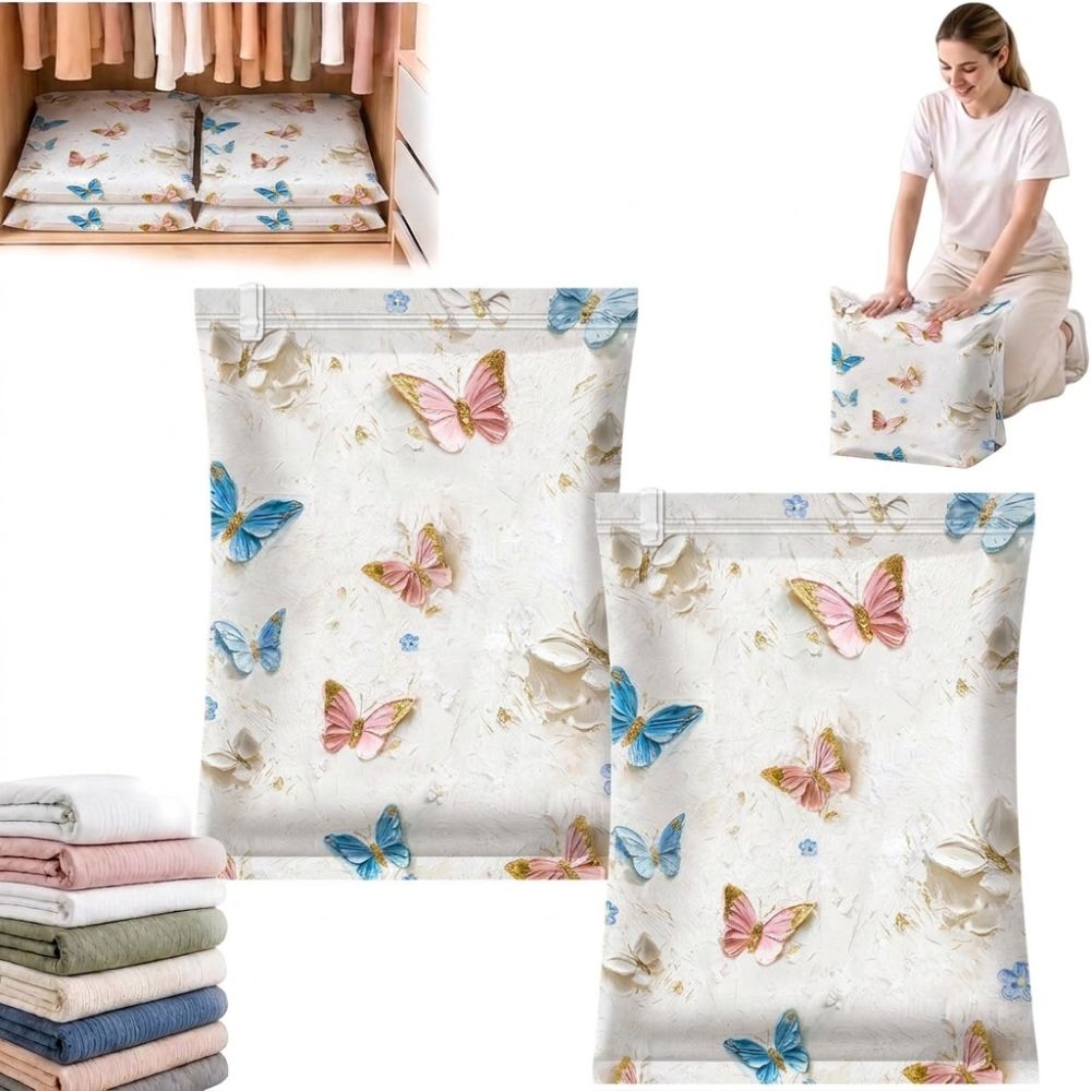 Winter Clothing Organizer - Sacchi Sottovuoto Rinforzati per Organizzazione Vestiti,
