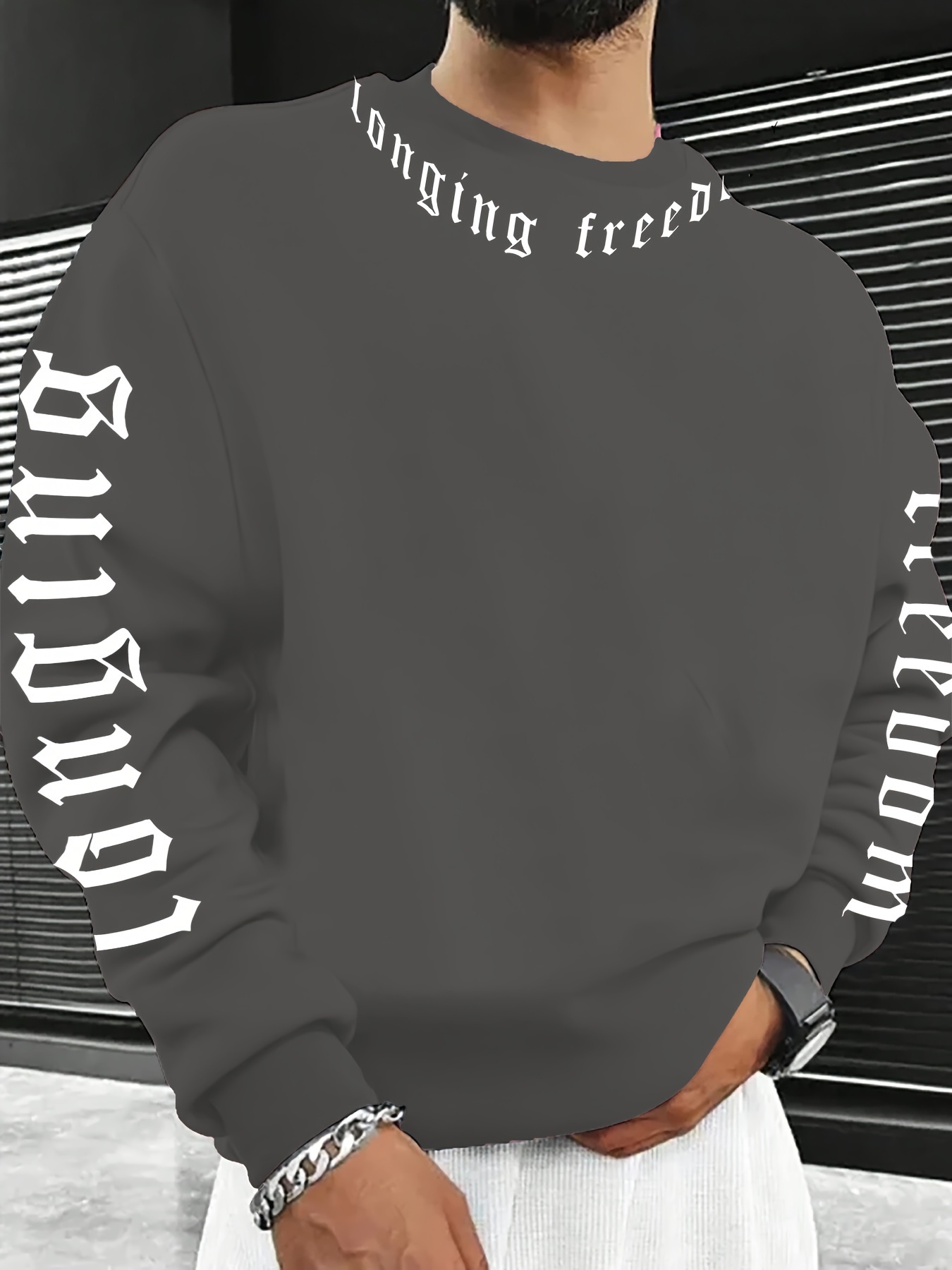 Felpa da Uomo a Collo Tondo co - Winter Clothing Usa recensione e prezzo