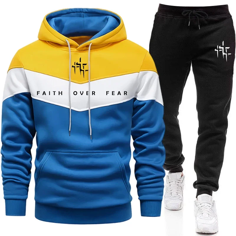 Tuta da Uomo 'Faith Over Fear' - Winter Clothing Fashion recensione e prezzo