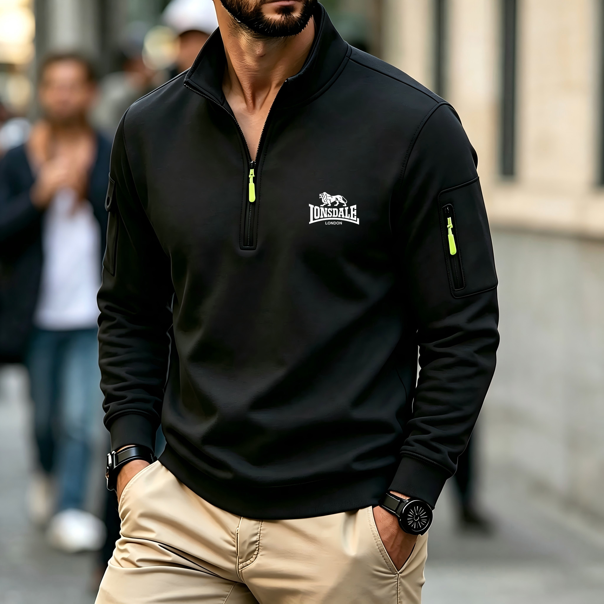Felpa con Cappuccio da Uomo, A - Winter Clothing Fashion recensione e prezzo