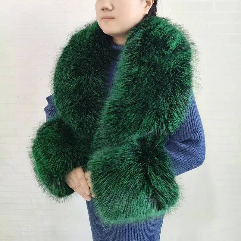 Sciarpa in pelliccia di volpe  - Winter Clothing Color recensione e prezzo