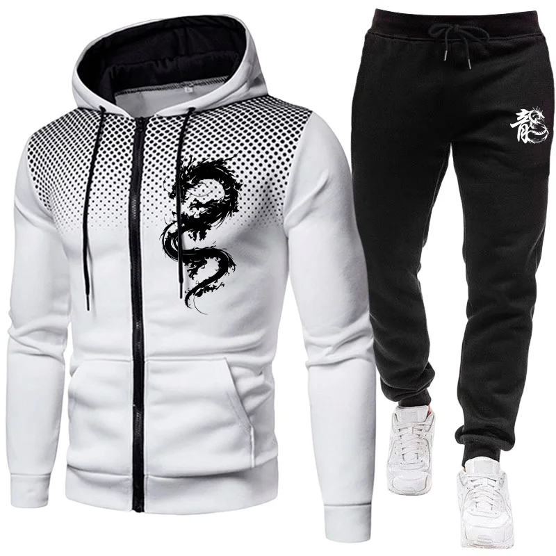 Set da Uomo con Stampa Drago d - Winter Clothing Usa recensione e prezzo