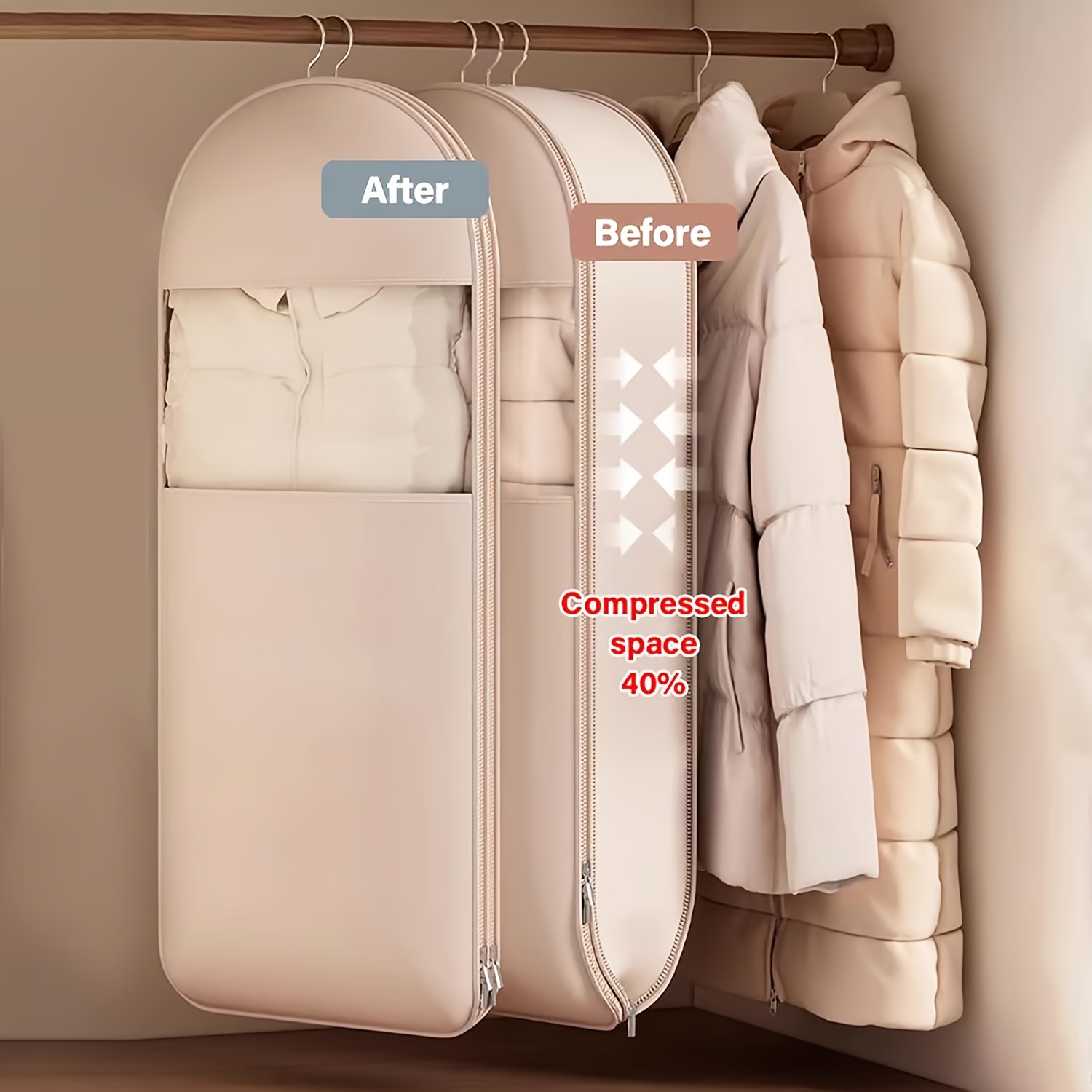 Borsa sospesa a compressione b - Winter Clothing Organizer recensione e prezzo